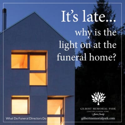 What Do Funeral Directors Do?