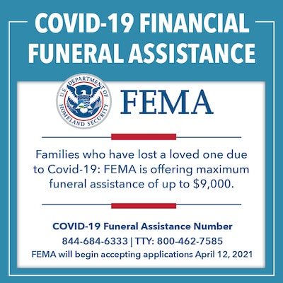 FEMA Offering Assistance for COVID-19 Related Funeral Expenses