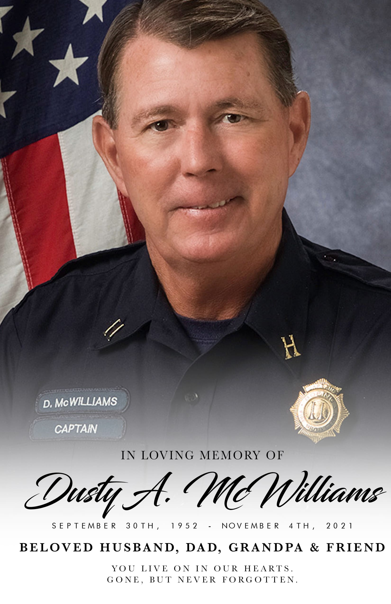 Dusty Arthur McWilliams
